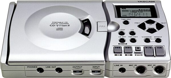 open zoom image for TASCAM CDVT1mkII Portable CD Voice Trainer, Main
