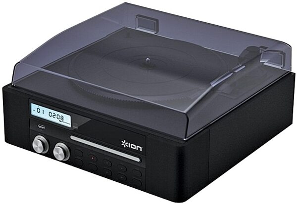 open zoom image for Ion Audio iT18 CD Direct Conversion Turntable with CD Recorder and Speakers, Main