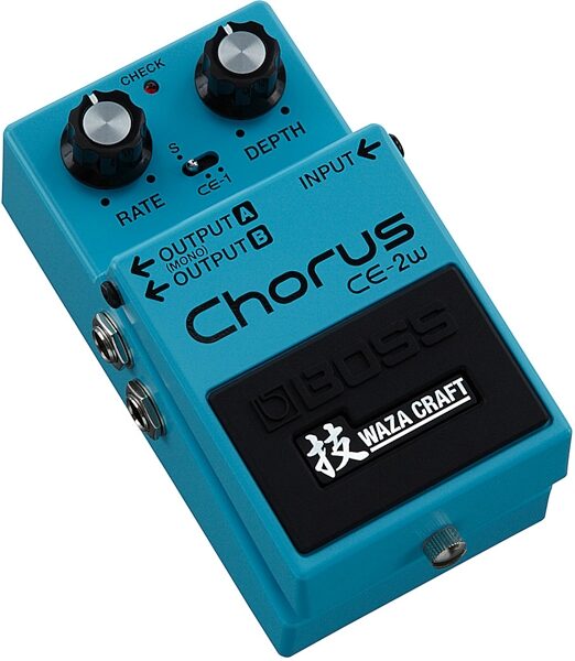open zoom image for Boss CE-2w Waza Craft Chorus Pedal, New, Angle