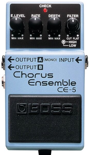open zoom image for Boss CE-5 Stereo Chorus Ensemble Pedal, New, Main
