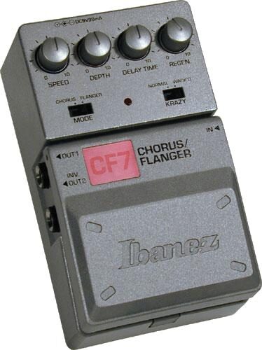 open zoom image for Ibanez CF7 Tone Lok Chorus Flanger Pedal, Main
