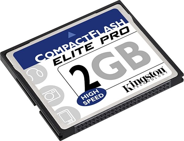 open zoom image for Kingston CompactFlash Elite Pro Memory Card, Main