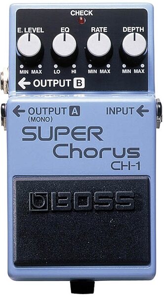 open zoom image for Boss CH-1 Stereo Super Chorus Pedal, New, Main