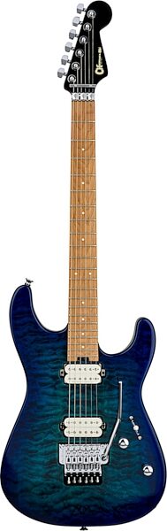 open zoom image for Charvel Pro-Mod Plus San Dimas SD1 Electric Guitar, Chlorine Burst, Open Box (Very Good), Action Position Back