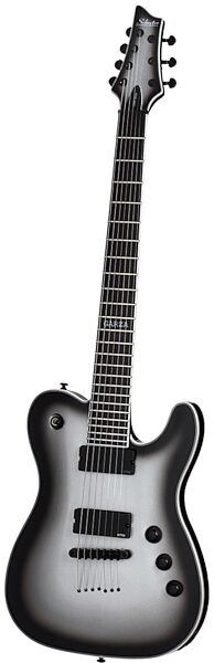 open zoom image for Schecter Chris Garza Electric Guitar (7-String), Silverburst