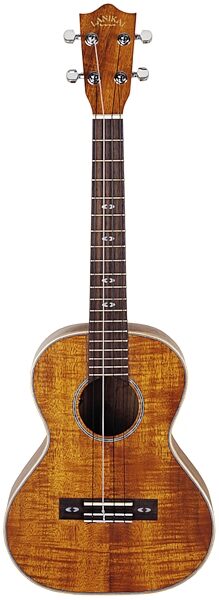 open zoom image for Lanikai Tenor Curly Koa Ukulele, Main
