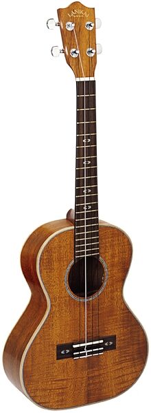 open zoom image for Lanikai Tenor Curly Koa Ukulele, Side