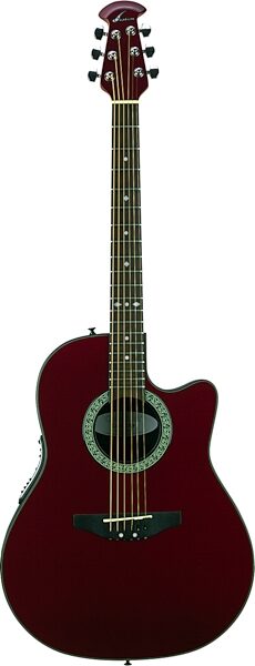 open zoom image for Ovation CK057 Celebrity Acoustic-Electric Guitar, Crimson Red Pearl