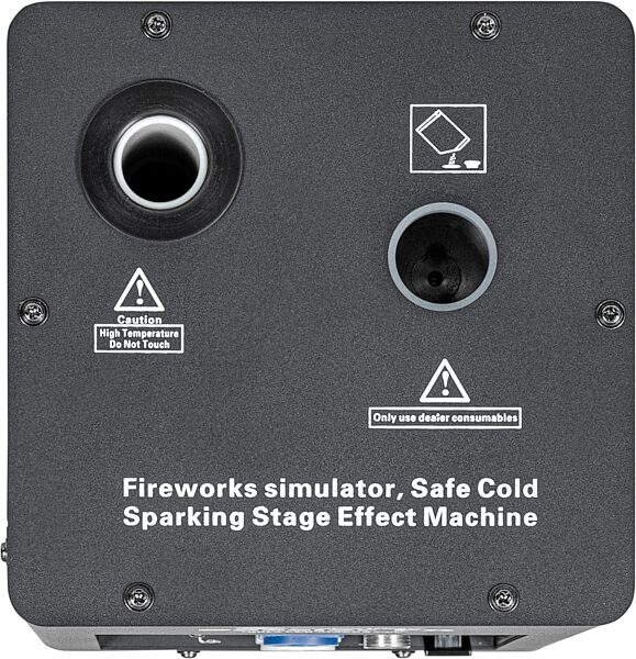 open zoom image for ColorKey Dazzler FX Cold Spark Machine, Action Position Front