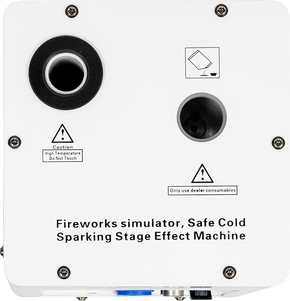 open zoom image for ColorKey Dazzler FX Cold Spark Machine, Angled Front