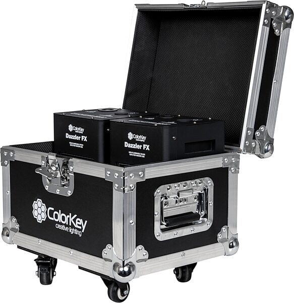 open zoom image for ColorKey Dazzler FX Cold Spark Machine, Action Position Front