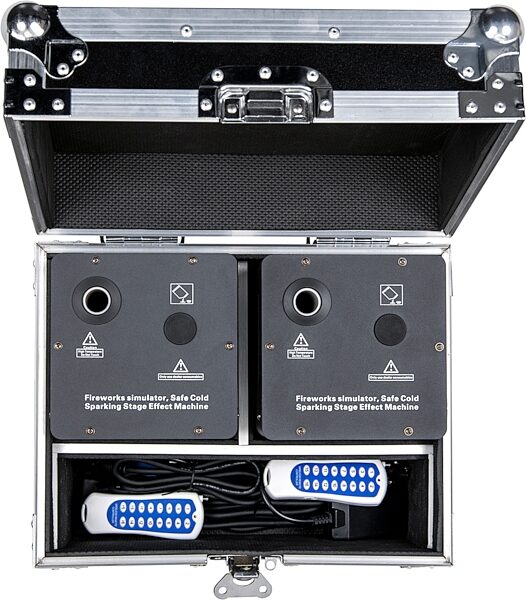 open zoom image for ColorKey Dazzler FX Cold Spark Machine, Action Position Front