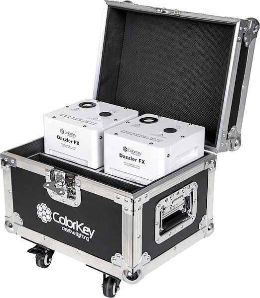 open zoom image for ColorKey Dazzler FX Cold Spark Machine, Action Position Front