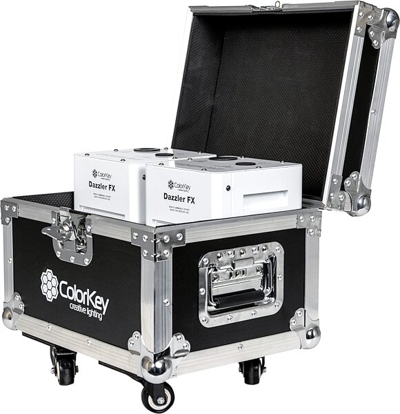 open zoom image for ColorKey Dazzler FX Cold Spark Machine, Action Position Front