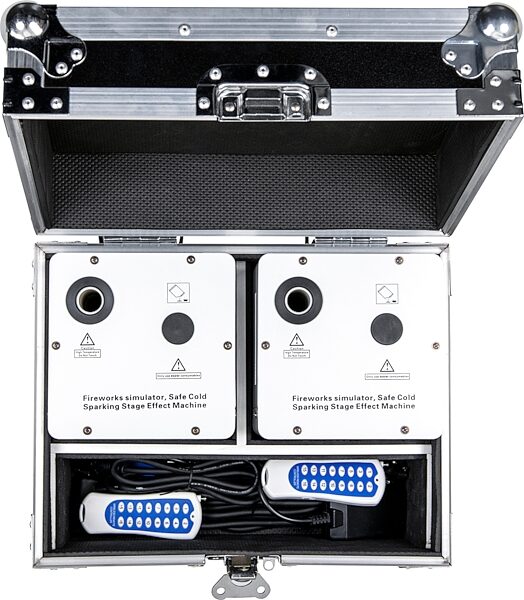 open zoom image for ColorKey Dazzler FX Cold Spark Machine, Action Position Front