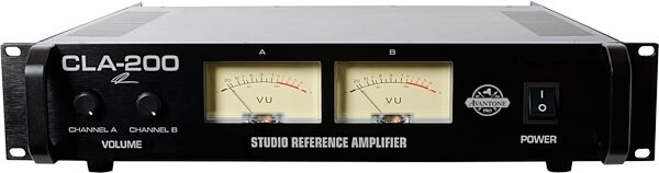 open zoom image for Avantone CLA-200 Stereo Studio Power Amplifier, New, Action Position Front
