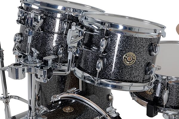 open zoom image for Gretsch CM2E627 Catalina Maple CM2 Drum Shell Kit, 5-Piece, Black Stardust, Action Position Back