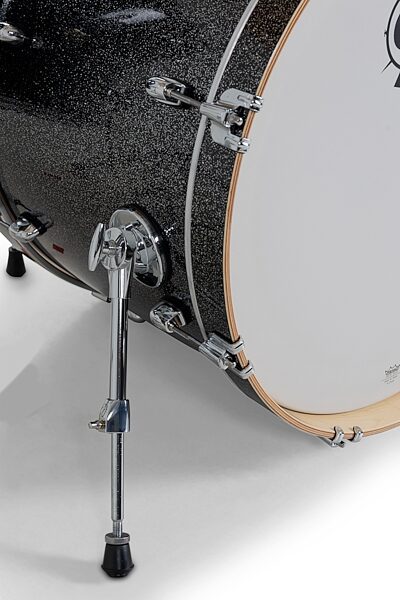 open zoom image for Gretsch CM2E627 Catalina Maple CM2 Drum Shell Kit, 5-Piece, Black Stardust, Action Position Back