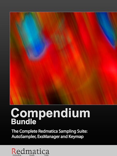 open zoom image for Redmatica Compendium Bundle Sampling Suite Software (Macintosh), Front