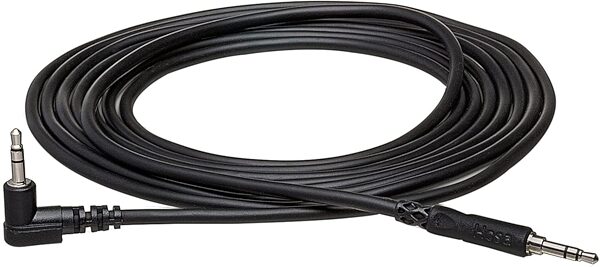 open zoom image for Hosa Stereo Interconnect 3.5 mm Right-Angle TRS to TRS Cable, 3 foot, Action Position Back