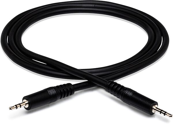 open zoom image for Hosa Stereo Interconnect 2.5 mm TRS to TRS Cable, 3 foot, Action Position Back