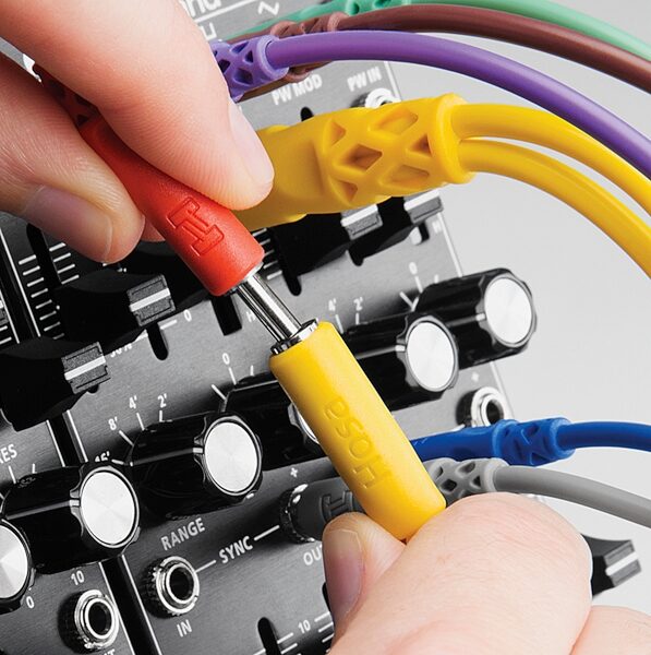 open zoom image for Hosa Hopscotch Patch Cable, 5-Pack, 1.5 foot, View 1