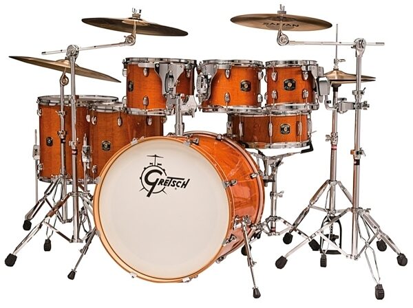 open zoom image for Gretsch CMT-E826P Catalina Maple 6-Piece Drum Shell Kit, Amber