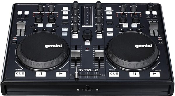 open zoom image for Gemini CNTRL-7 USB/MIDI DJ Controller and Audio Interface, Front