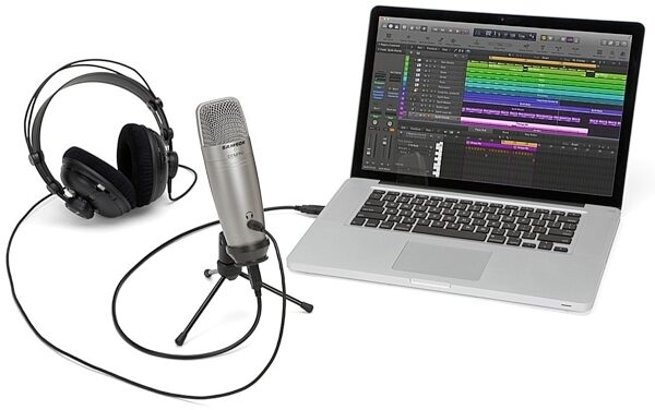 open zoom image for Samson C01U Pro USB Studio Condenser Microphone, C01U Pro, Recording