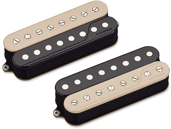 open zoom image for Fishman Open Core Fluence Classic Humbucker 8-String Pickup, Zebra, Bridge and Neck Set, Open Box (Like New), Main
