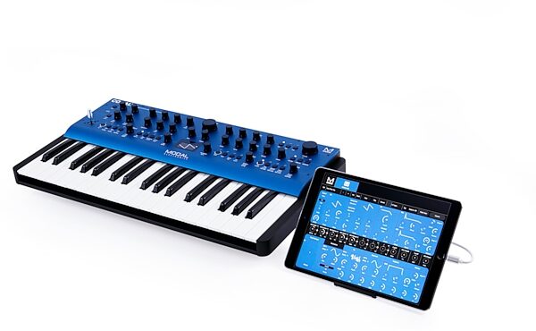 open zoom image for Modal COBALT8 Virtual-Analog Keyboard Synthesizer, 37-Key, Customer Return, Open Box (Good), Action Position Side