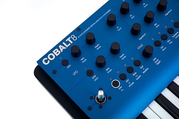 open zoom image for Modal COBALT8 Virtual-Analog Keyboard Synthesizer, 37-Key, Customer Return, Open Box (Good), ve