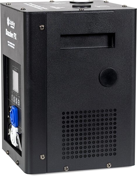 open zoom image for ColorKey Dazzler FX MKII Cold Spark Machine, Black, Action Position Back