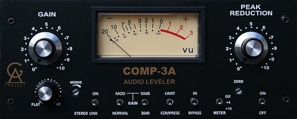 open zoom image for Golden Age Project COMP-3A Discrete Optical Compressor Limiter, New, Main