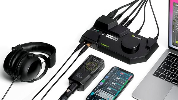 open zoom image for Lewitt Connect 6 DSP-Powered USB Audio Interface, New, Action Position Back