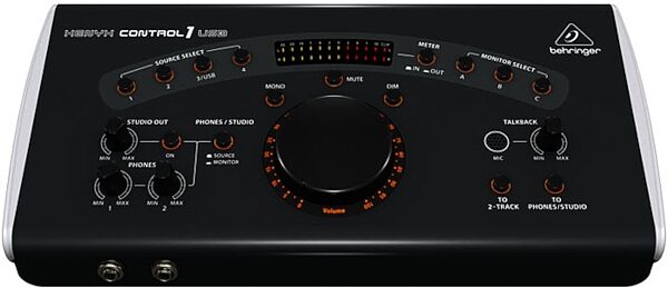 open zoom image for Behringer XENYX CONTROL1USB Studio Control and Communication Center, Front