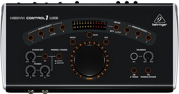 open zoom image for Behringer XENYX CONTROL1USB Studio Control and Communication Center, Top