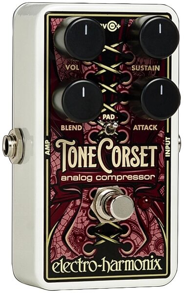 open zoom image for Electro-Harmonix Tone Corset Compressor Pedal, New, Main