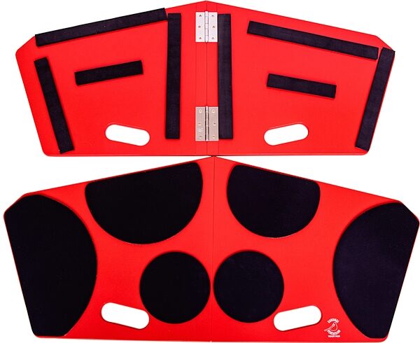 open zoom image for Cardinal Percussion Folding Tenor Practice Pad, New, Action Position Back