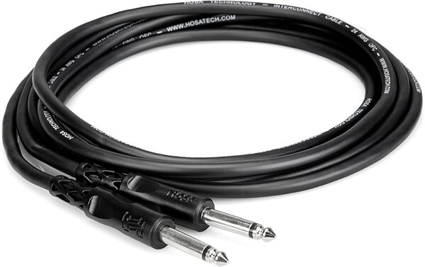 open zoom image for Hosa CPP-100 Unbalanced 1/4" TS Interconnect Cable, 1 foot, CPP-101, Action Position Back