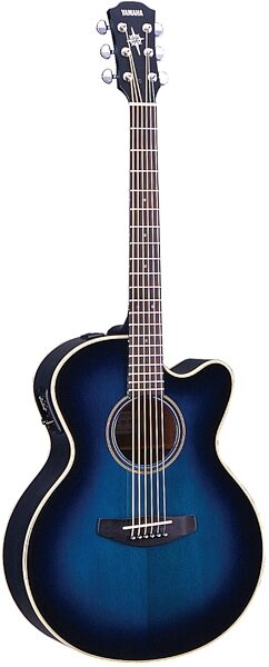 open zoom image for Yamaha CPX5S Compass Series Acoustic-Electric Guitar, Tropical Marine Blue