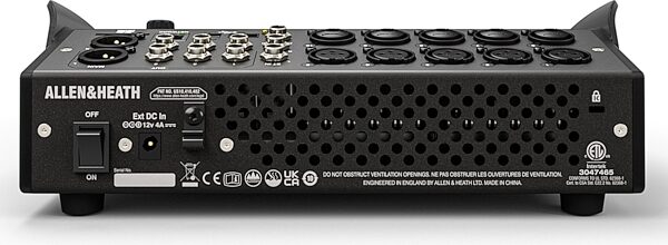 open zoom image for Allen and Heath CQ-12T Wireless Digital Mixer, New, Action Position Back