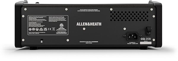 open zoom image for Allen and Heath CQ-20B Wireless Digital Mixer, New, Action Position Back
