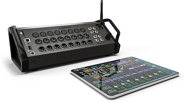 open zoom image for Allen and Heath CQ-20B Wireless Digital Mixer, New, Action Position Back