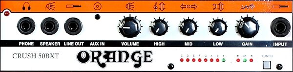 open zoom image for Orange Crush PiX CR50BXT Bass Combo Amplifier (50 Watts, 1x12"), Controls