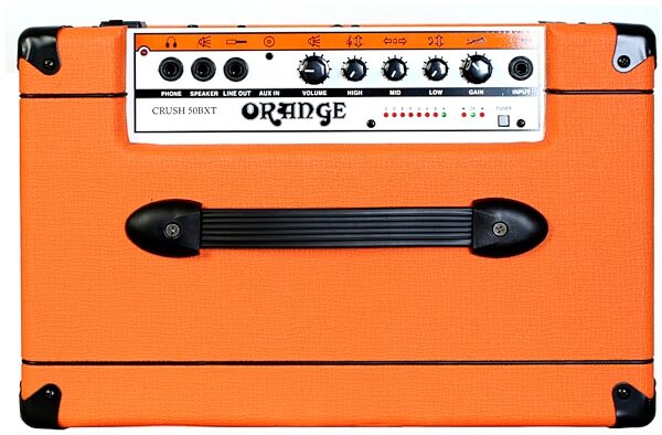 open zoom image for Orange Crush PiX CR50BXT Bass Combo Amplifier (50 Watts, 1x12"), Top