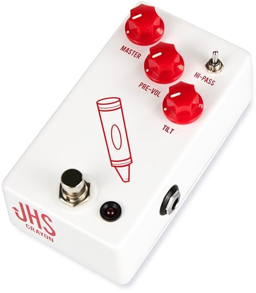 open zoom image for JHS Crayon Overdrive Pedal, New, Side
