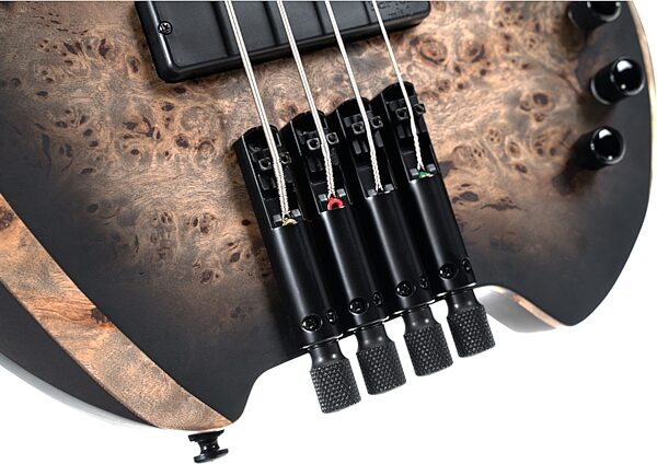 open zoom image for Cort Space Bass Electric Bass, Star Dust Black, Action Position Back
