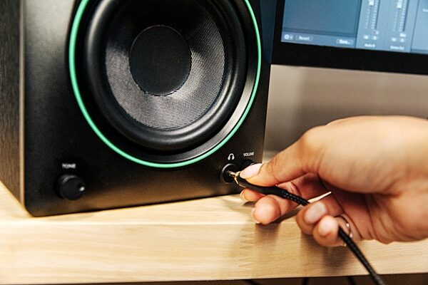 open zoom image for Mackie CR5BT Creative Reference Multimedia Monitors, Pair, Action Position Back