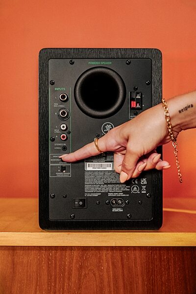 open zoom image for Mackie CR5BT Creative Reference Multimedia Monitors, Pair, Action Position Back